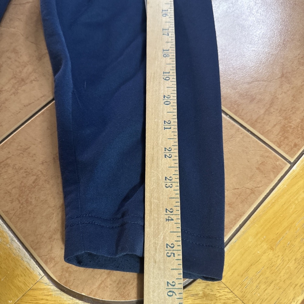 Vintage Y2K Nike Team Full Zip Navy Blue Track Jacket Sz XL Swoosh Logo - Picture 6 of 7